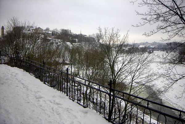 Grodno - Widok na Niemen z Ko�o�y