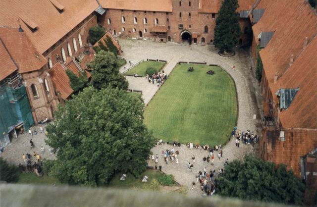 Malbork - Widok z wie�y