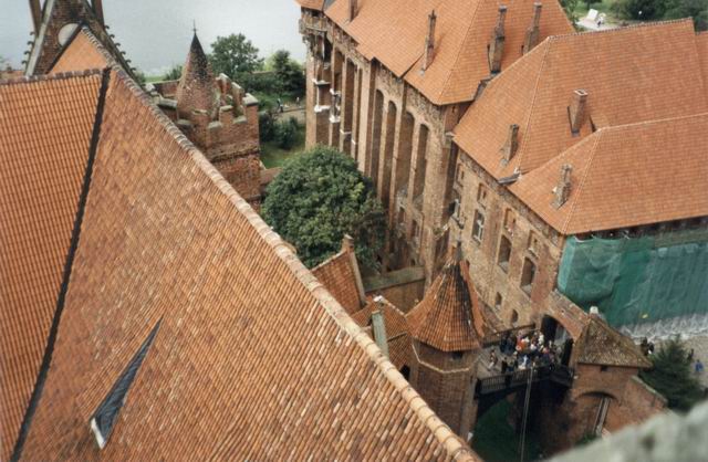 Malbork - Widok z wie�y