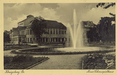 K�nigsberg - Neues Schauspielhaus