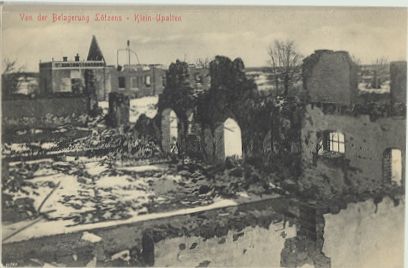 Von der Belagerung L�tzen - Klein Upalten