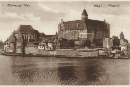 Marienburg - Schlo� - Westseite