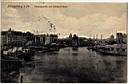 Konigsberg - View at haven with Kaiser bridge