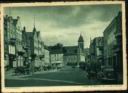 Marienburg - Marktstra�e mit Marienburg